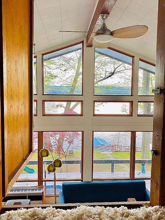 Cayuga Lake view from the property